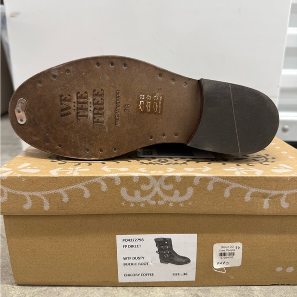Free People We the Free Dusty Buckle Boots | Size 6 | $428 - Picture 7 of 7